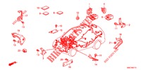 HARNESS BAND/BRACKET (RH) (2) for Honda CR-V 2.0 SE 5 Doors 5 speed automatic 2012