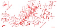 REAR SEAT/SEATBELT (2D)  for Honda CR-V 2.0 ES 5 Doors 5 speed automatic 2013