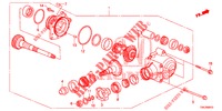 TRANSFER (2.0L) (2.4L) (4WD) for Honda CR-V 2.0 ES 5 Doors 5 speed automatic 2013