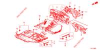 FLOOR MAT  for Honda CR-V HYBRID 2.0 BASE 5 Doors Electronic CVT 2020