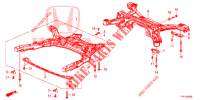 FRONT SUB FRAME/REAR BEAM  for Honda CR-V HYBRID 2.0 BASE 5 Doors Electronic CVT 2020