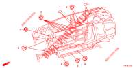 GROMMET (INFERIEUR) for Honda CR-V HYBRID 2.0 BASE 5 Doors Electronic CVT 2020