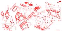 INSTRUMENT GARNISH (COTE DE PASSAGER) (LH) for Honda CR-V HYBRID 2.0 BASE 5 Doors Electronic CVT 2020
