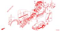 SIDE SILL GARNISH/PROTECT OR  for Honda CR-V HYBRID 2.0 BASE 5 Doors Electronic CVT 2020