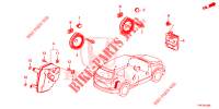 SPEAKER  for Honda CR-V HYBRID 2.0 BASE 5 Doors Electronic CVT 2020